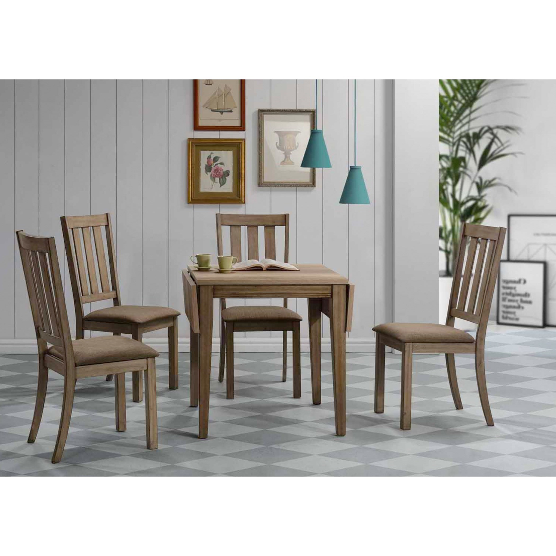 5 piece drop leaf dining set cheap